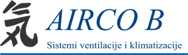 AIRCO B, Sistemi ventilacije i klimatizacije